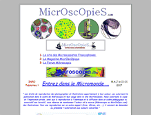 Tablet Screenshot of mikroscopia.com